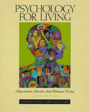 Front cover of Psychology for living by Eastwood Atwater