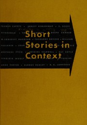 Front cover of Short stories in context by Woodburn O. Ross