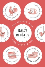 Front cover of Daily Rituals by Mason Currey