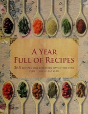 Front cover of A year full of recipes by Unknown