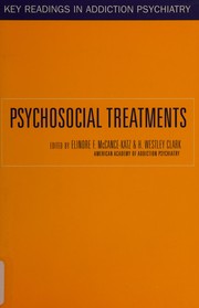Front cover of Psychosocial treatments by Stephen L. Dilts