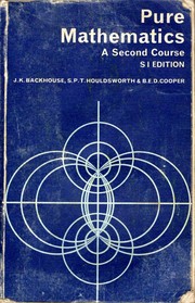 Front cover of Pure Mathematics by John K. Backhouse
