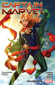 Cover of Captain Marvel. Vol. 2, Falling star by Kelly Thompson