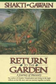 Front cover of Return to the garden by Shakti Gawain