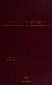 Cover of Advances in Inorganic Chemistry and Radiochemistry, 46 by Ag Sykes