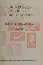 Cover of Drugs and athletic performance by Melvin H. Williams