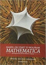 Cover of Hands-on start to Wolfram Mathematica by Cliff Hastings