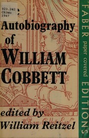 Front cover of The autobiography of William Cobbett by William Cobbett