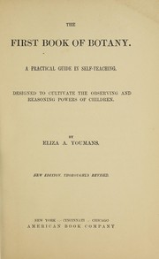 Front cover of The first book of botany by Eliza A. Youmans