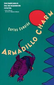 Cover of Armadillo charm by Carlos Cumpián