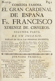 Cover of El gran cardenal de España Fr. Francisco Ximenez de Cisneros by Juan Bautista Diamante