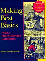 Front cover of Making the best of basics by James Talmage Stevens
