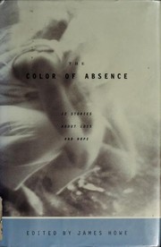 Front cover of Color of Absence by James Howe