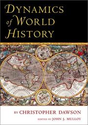 Front cover of The dynamics of world history by Christopher Dawson