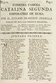 Cover of Catalina Segunda emperatriz de Rusia by Luciano Francisco Comella