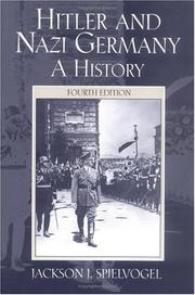 Cover of Hitler and Nazi Germany by Jackson J. Spielvogel