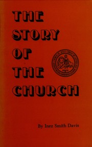 Front cover of The story of the church by Inez Smith Davis