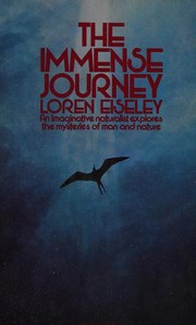 Cover of The Immense Journey by Loren C. Eiseley