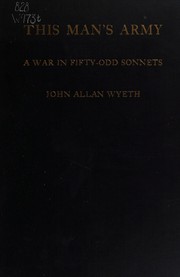 Cover of This man's army by John Allan Benedict Wyeth