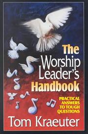 Cover of Worship Leader's Handbook by Tom Kraeuter