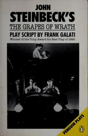 Cover of John Steinbeck's The Grapes of Wrath by Frank Galati