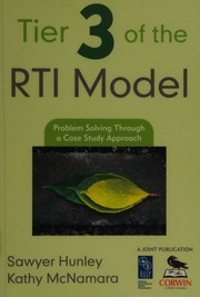 Front cover of Tier 3 of the RTI model by Sawyer Hunley