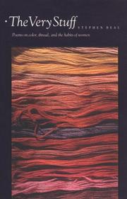 Cover of The very stuff by Stephen Beal