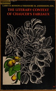 Cover of The literary context of Chaucer's fabliaux by Larry Dean Benson