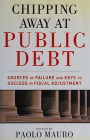 Cover of Chipping away at public debt by Paolo Mauro