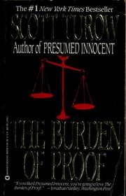 Front cover of The burden of proof by Scott Turow