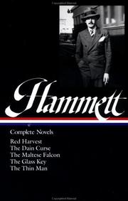 Front cover of Novels (Red Harvest / The Dain Curse / The Maltese Falcon / The Glass Key / The Thin Man) by Dashiell Hammett