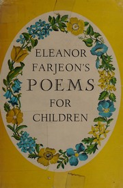 Cover of Poems for children by Eleanor Farjeon