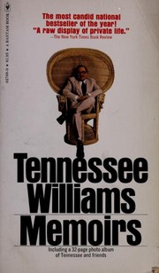 Cover of Memoirs by Tennessee Williams