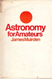 Cover of Astronomy for Amateurs by James Muirden