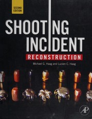 Cover of Shooting incident reconstruction by Michael G. Haag