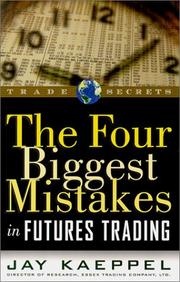Cover of The Four Biggest Mistakes in Futures Trading by Jay Kaeppel