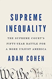 Cover of Supreme Inequality by Adam Cohen