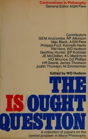 Cover of The Is/ought question by wd hudson