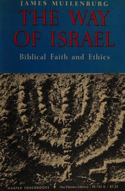 Cover of The way of Israel by James Muilenburg