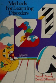 Cover of Methods for learning disorders by Patricia I. Myers