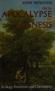 Cover of From apocalypse to Genesis by Anne Primavesi