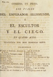 Front cover of Los viages del Emperador Segismundo, ó, El escultor y el ciego by Camillo Federici