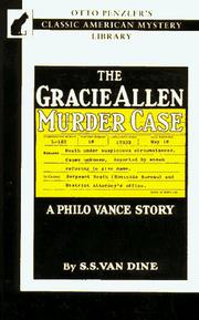 Cover of The Gracie Allen murder case by Willard Huntington Wright