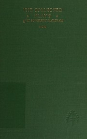 Front cover of The Collected Plays of W. Somerset Maugham by William Somerset Maugham