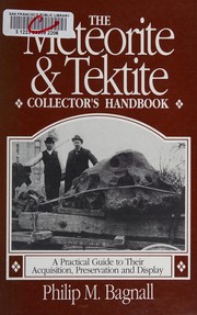 Cover of Meteorite and Tektite Collector's Handbook by Philip M. Bagnall