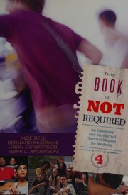 Front cover of This book is not required by Inge Bell
