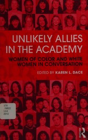 Front cover of Unlikely allies in the academy by Karen L. Dace