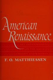 Cover of American renaissance by F. O. Matthiessen