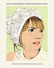 Front cover of Suite for Barbara Loden by Nathalie Léger