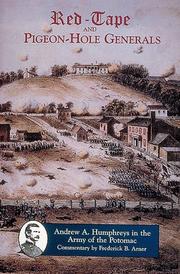 Front cover of Red-tape and pigeon-hole generals by Armstrong, William H.